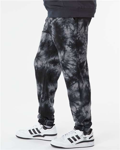 Unisex Tie-Dyed Fleece Sweatpants