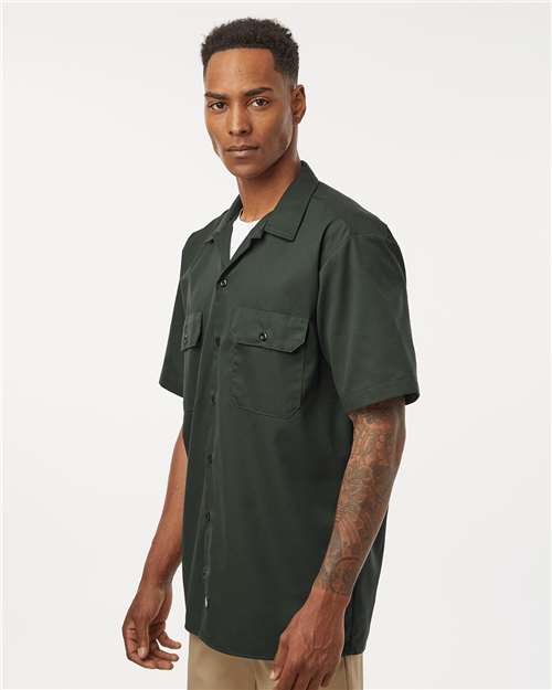 Men's Tall Short Sleeve Work Shirt