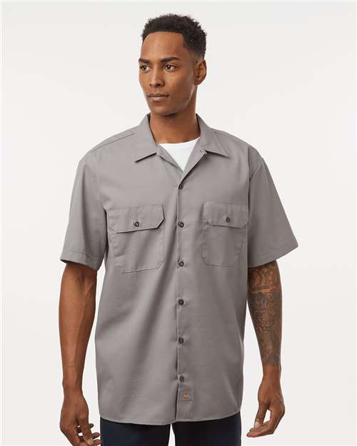 Men's Tall Short Sleeve Work Shirt