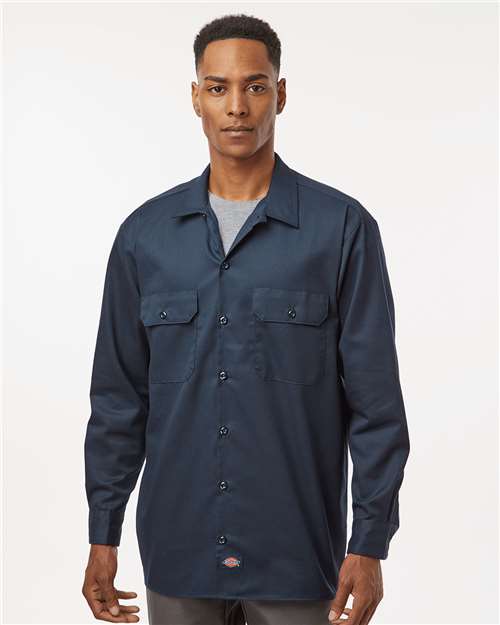 Men's Tall Long Sleeve Work Shirt
