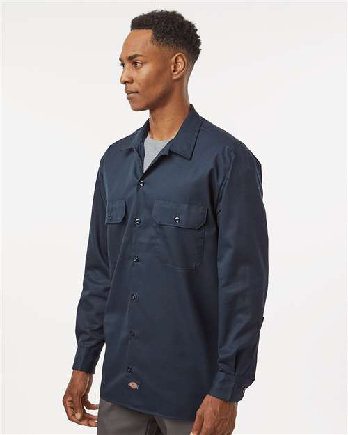 Men's Tall Long Sleeve Work Shirt