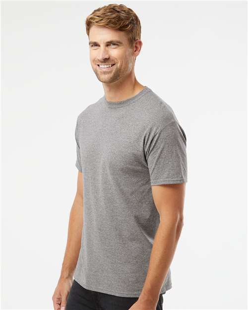 HD Cotton Short Sleeve T-Shirt – On Model – Side