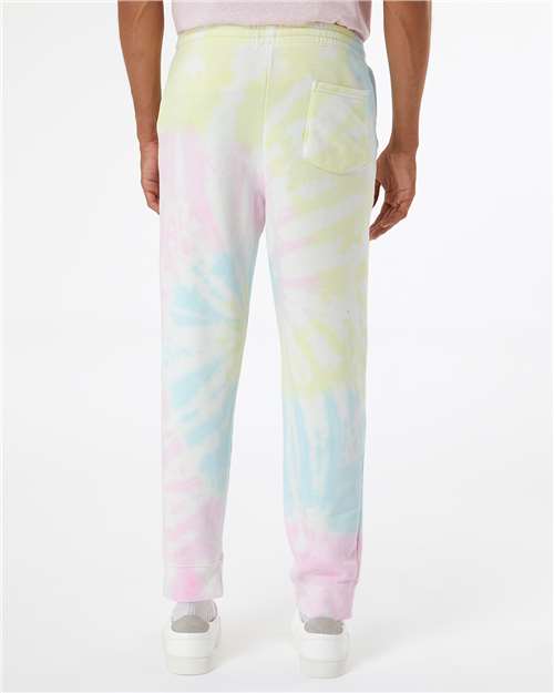Unisex Tie-Dyed Fleece Sweatpants
