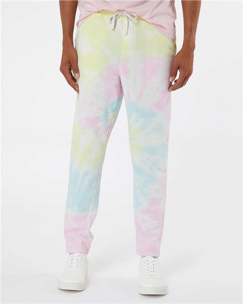 Unisex Tie-Dyed Fleece Sweatpants