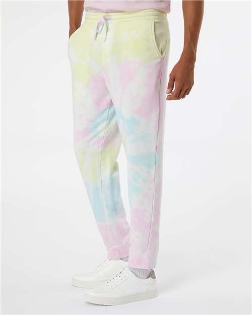 Unisex Tie-Dyed Fleece Sweatpants