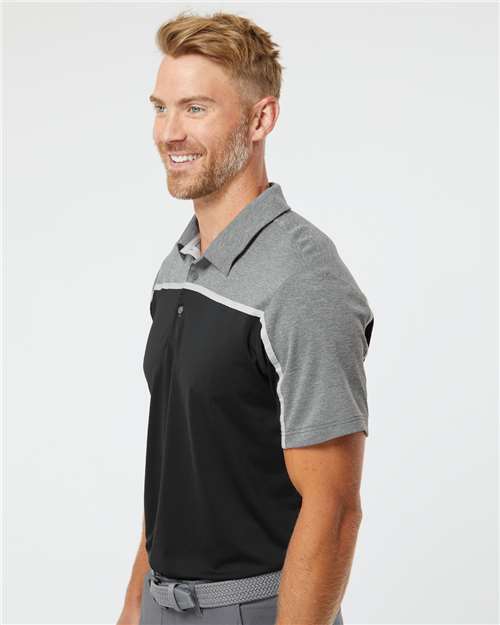 Men's Ultimate Colorblocked Polo – On Model – Side