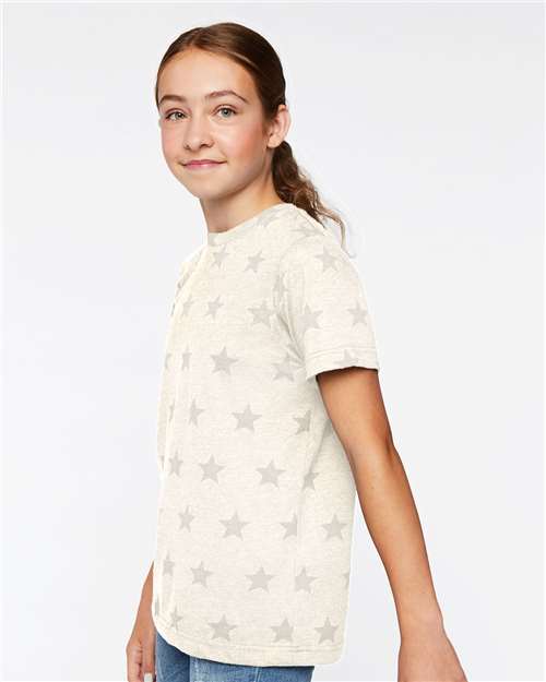 Youth Star Print Tee