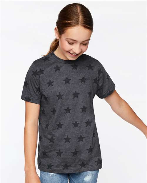 Youth Star Print Tee