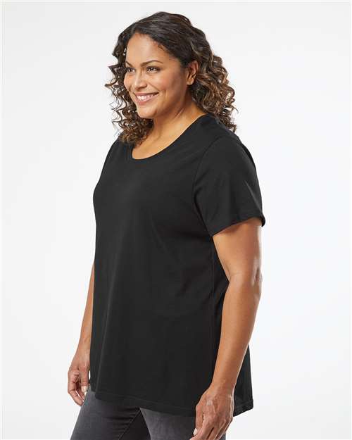 Women's Curvy Collection Fine Jersey Tee