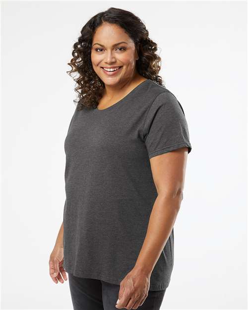 Women's Curvy Collection Fine Jersey Tee