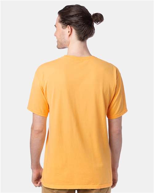 Men's Garment-Dyed T-Shirt – On Model – Back