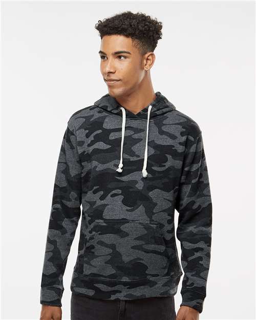 Men's Triblend Fleece Hooded Sweatshirt