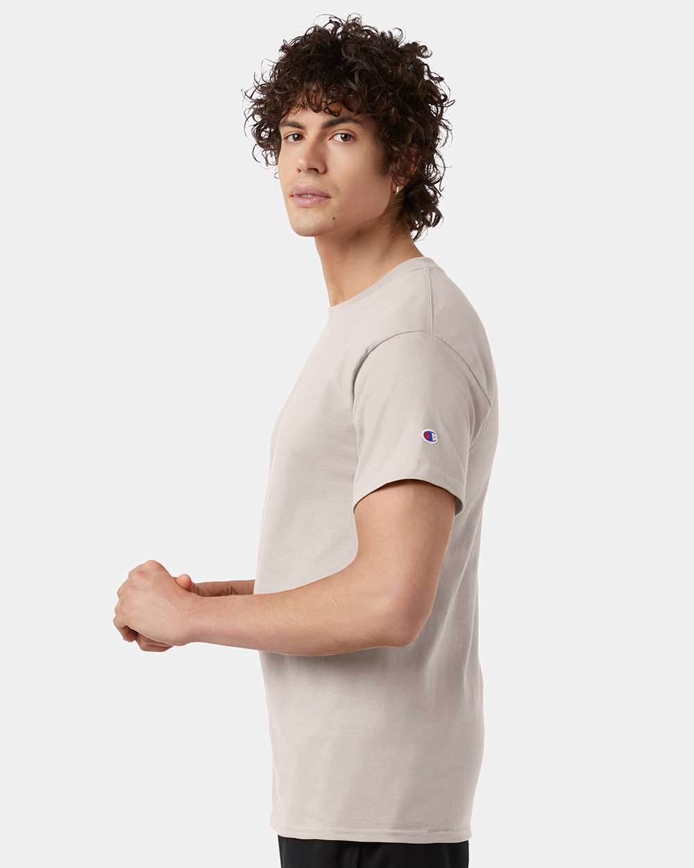 🔥 Champion Men's Classic T-Shirt Short Sleeve Cotton Crewneck Up To 4XL T425 - Picture 24 of 155