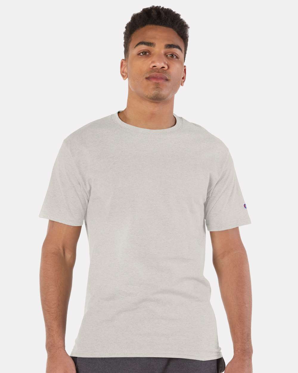 🔥 Champion Men's Classic T-Shirt Short Sleeve Cotton Crewneck Up To 4XL T425 - Picture 98 of 155