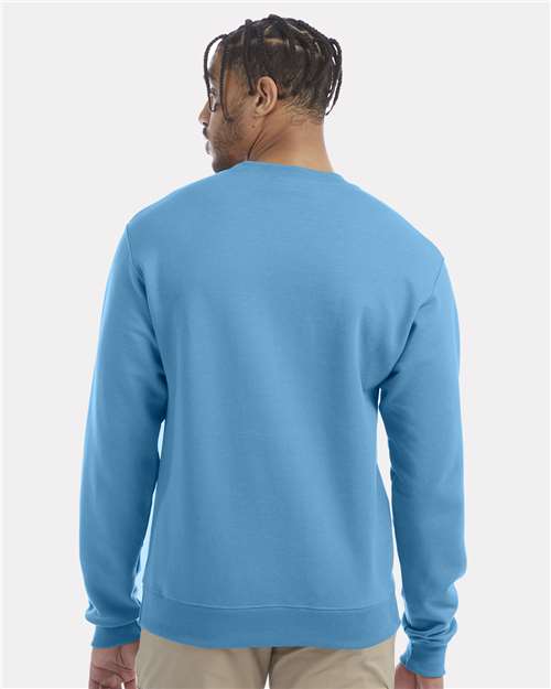 Unisex Powerblend® Crewneck Sweatshirt – On Model – Back