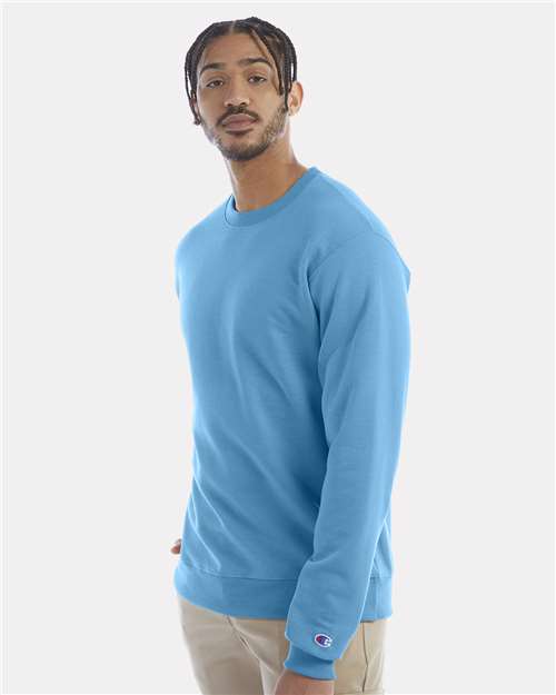 Unisex Powerblend® Crewneck Sweatshirt – On Model – Side