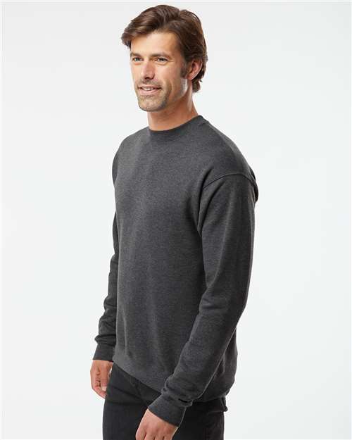 Unisex Perfect Sweats Crewneck Sweatshirt – On Model – Side