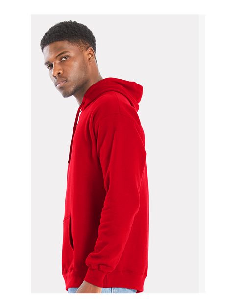 Unisex Perfect Sweats Hooded Sweatshirt – On Model – Side