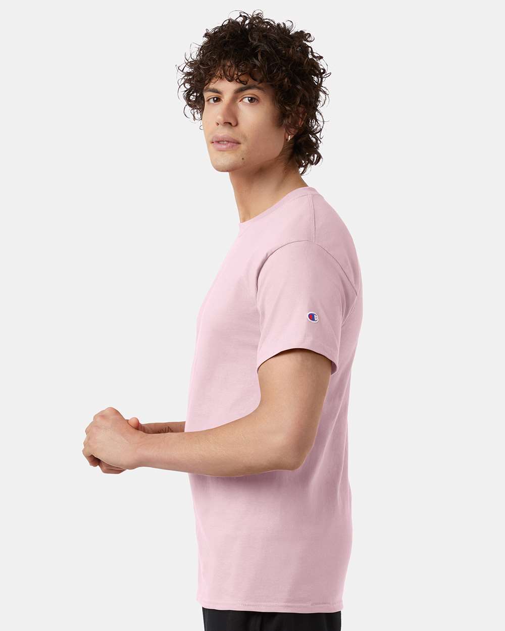 🔥 Champion Men's Classic T-Shirt Short Sleeve Cotton Crewneck Up To 4XL T425 - Picture 109 of 155