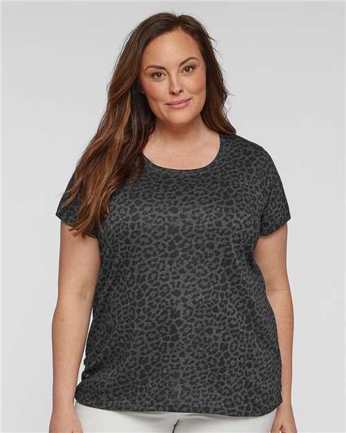 Women's Curvy Collection Fine Jersey Tee