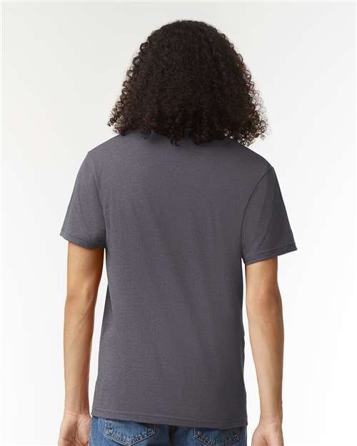 Unisex CVC V-Neck Tee