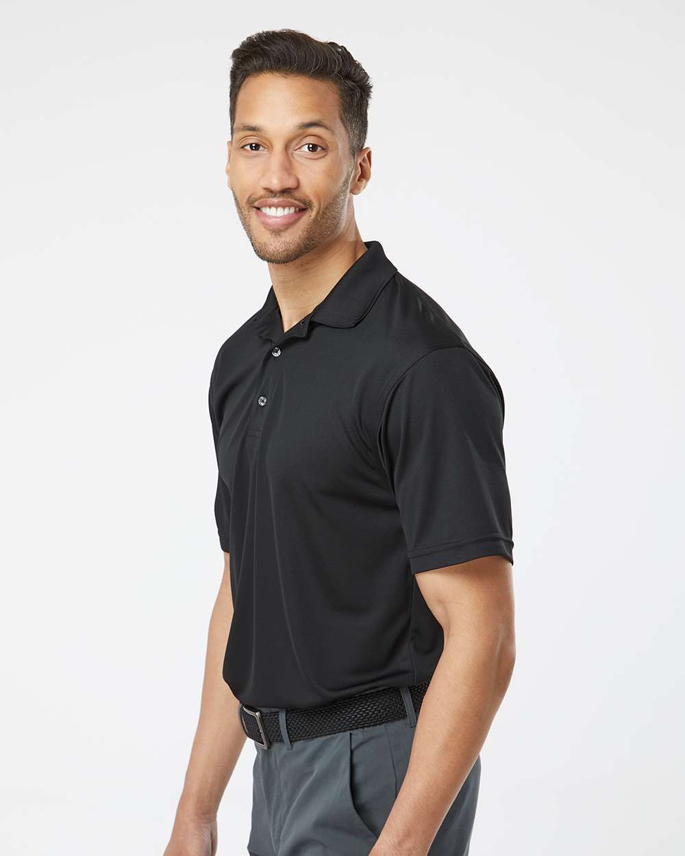 🔥 Paragon Men Saratoga Performance Mini Mesh Polo Shirt Up To 4XL 100 - Picture 8 of 133