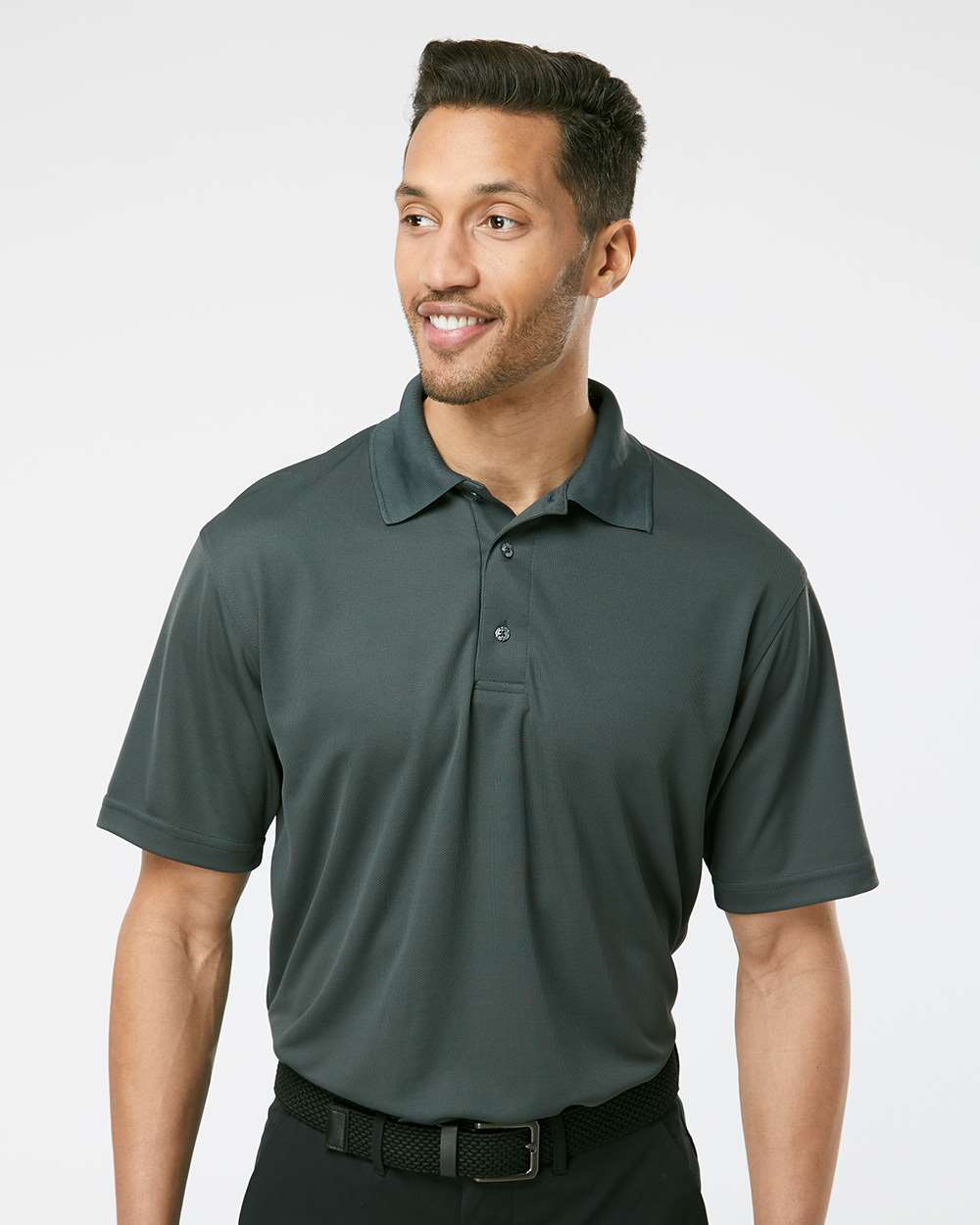 🔥 Paragon Men Saratoga Performance Mini Mesh Polo Shirt Up To 4XL 100 - Picture 21 of 133