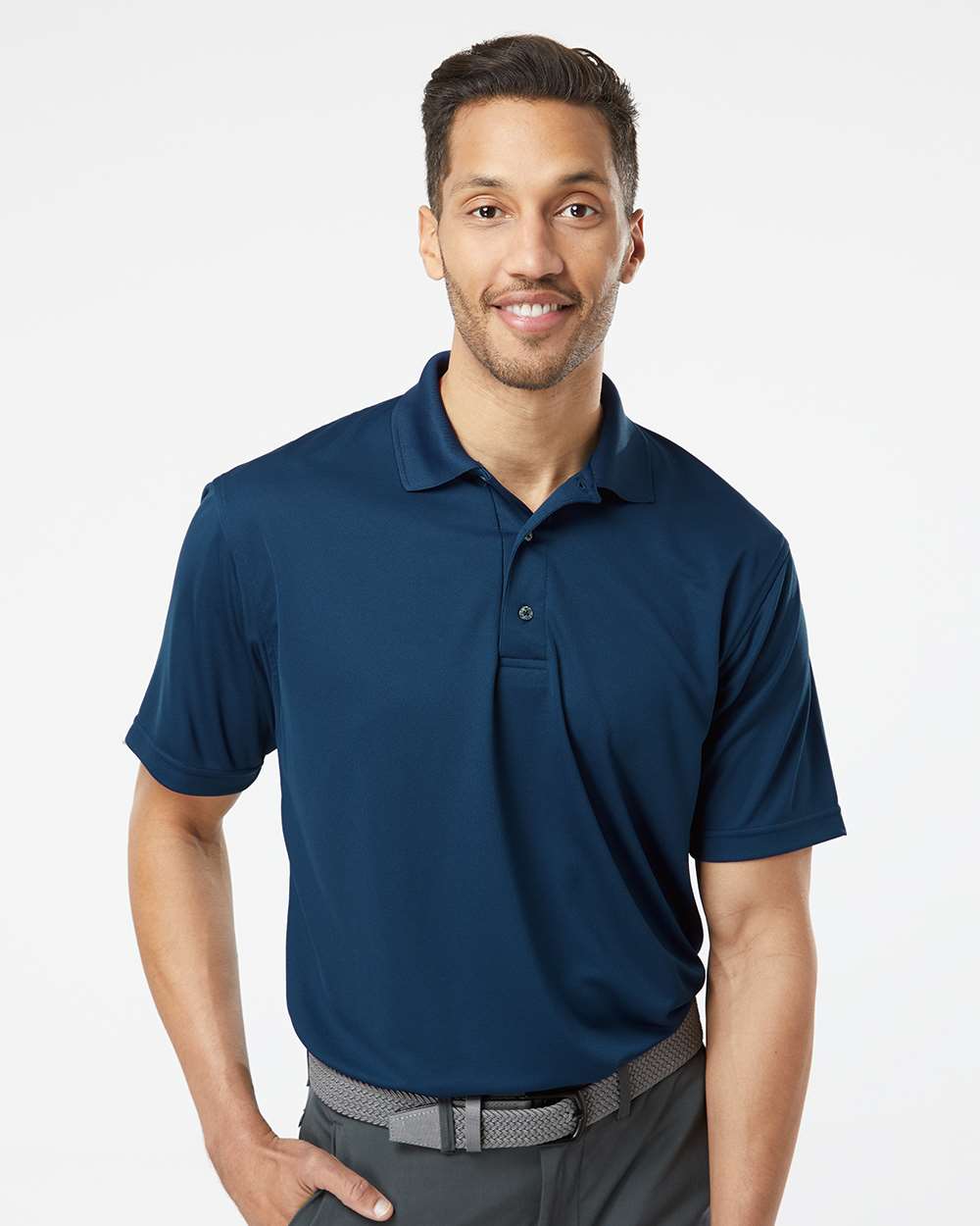 🔥 Paragon Men Saratoga Performance Mini Mesh Polo Shirt Up To 4XL 100 - Picture 81 of 133