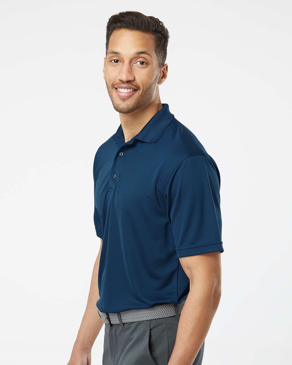 🔥 Paragon Men Saratoga Performance Mini Mesh Polo Shirt Up To 4XL 100 - Picture 80 of 133