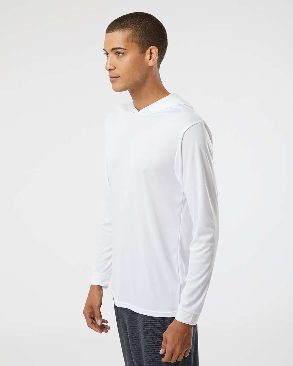Paragon 220 Performance Sleeve T-Shirt Hooded - Bahama Long
