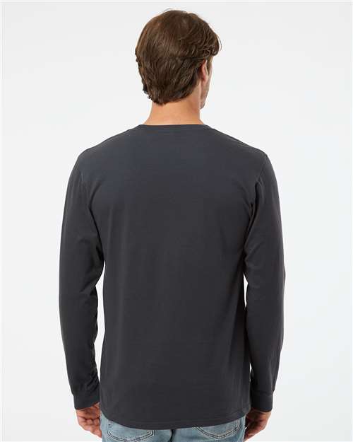 Unisex Organic Long Sleeve T-Shirt – On Model – Back