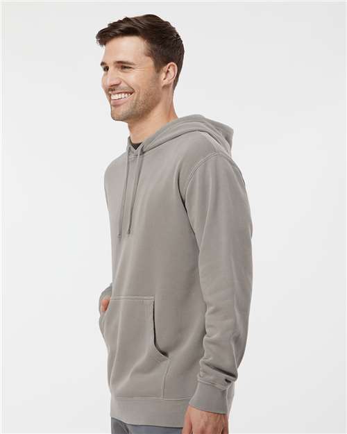 Unisex Midweight Pigment-Dyed Hooded Sweatshirt