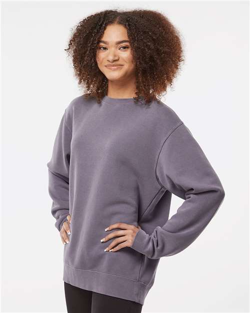Unisex Midweight Pigment-Dyed Crewneck Sweatshirt