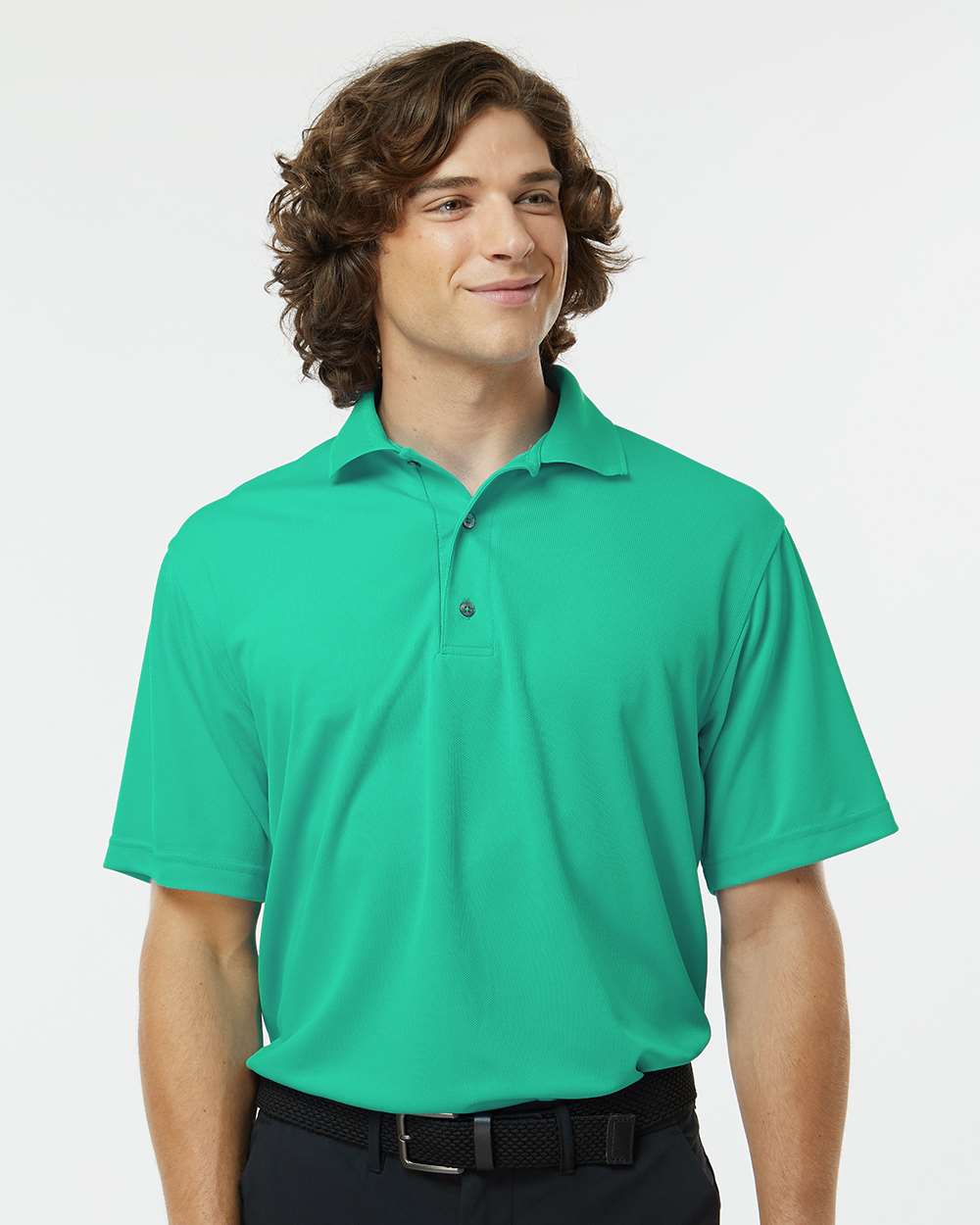 🔥 Paragon Men Saratoga Performance Mini Mesh Polo Shirt Up To 4XL 100 - Picture 117 of 133