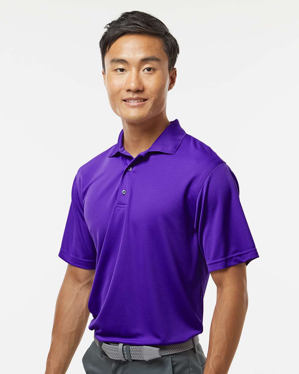 🔥 Paragon Men Saratoga Performance Mini Mesh Polo Shirt Up To 4XL 100 - Picture 98 of 133