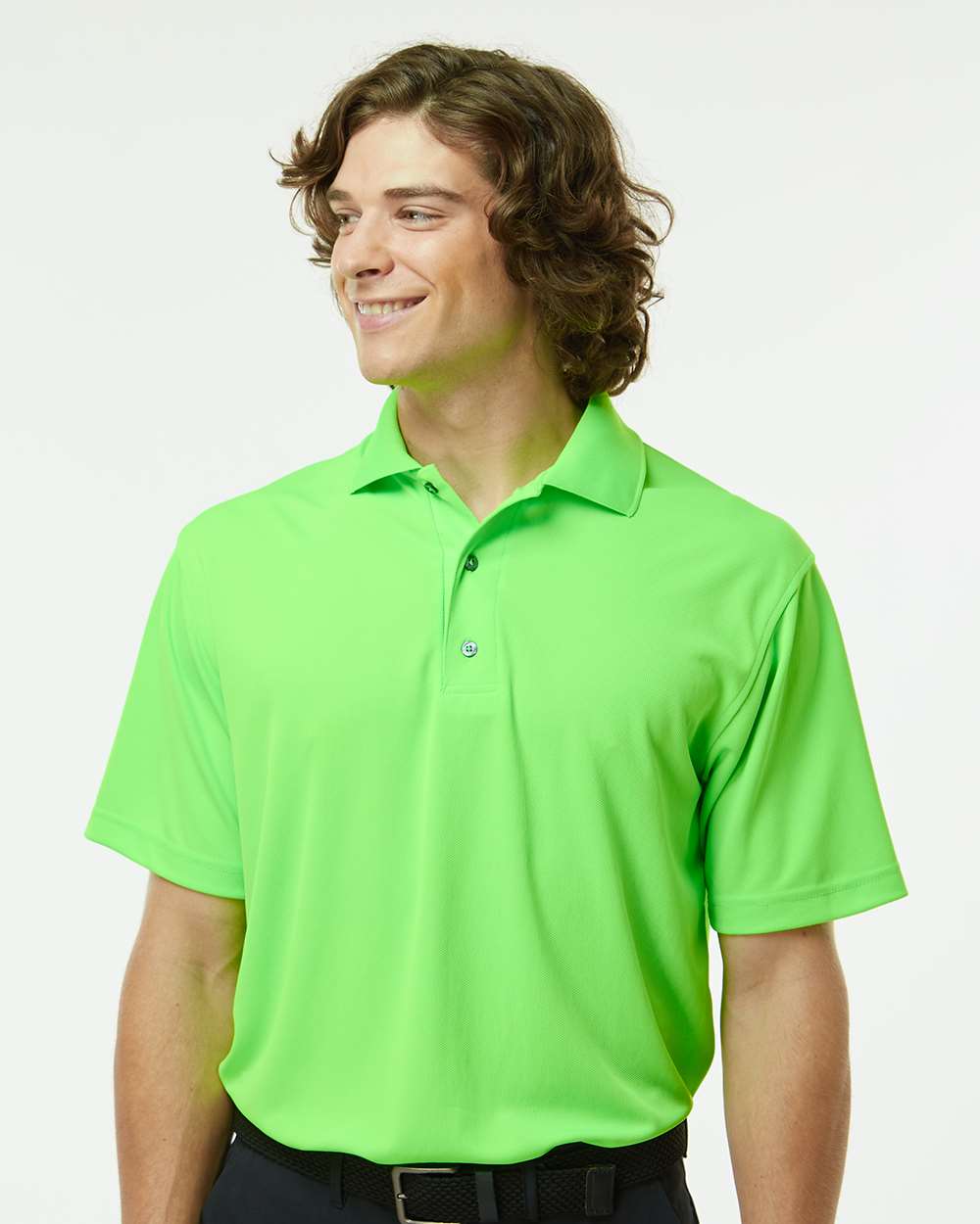 🔥 Paragon Men Saratoga Performance Mini Mesh Polo Shirt Up To 4XL 100 - Picture 87 of 133