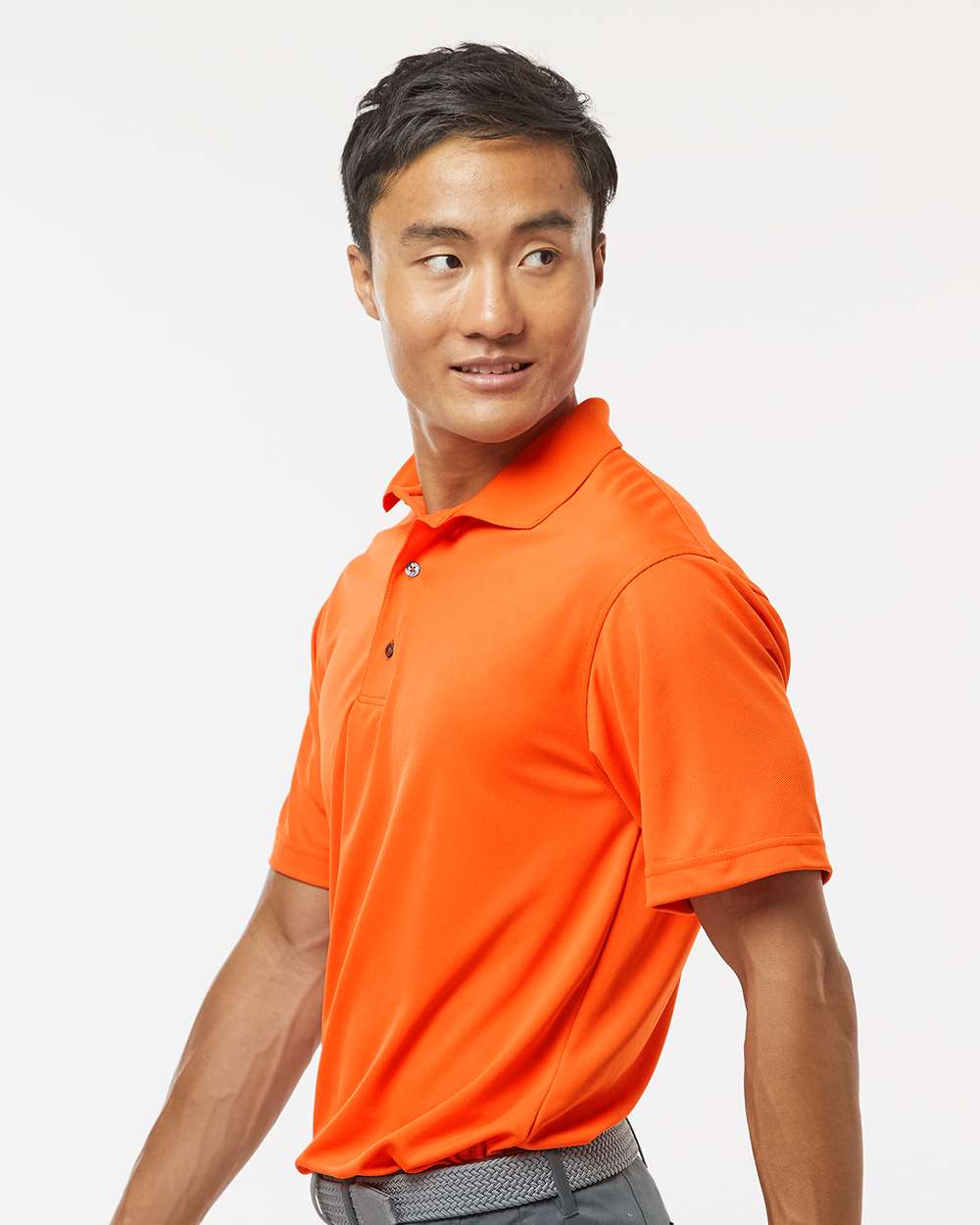 🔥 Paragon Men Saratoga Performance Mini Mesh Polo Shirt Up To 4XL 100 - Picture 92 of 133