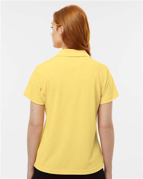 Women's Saratoga Performance Mini Mesh Polo – On Model – Back