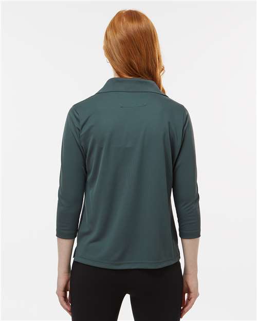 Women's Lady Palm Three-Quarter Sleeve Polo