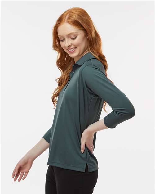 Women's Lady Palm Three-Quarter Sleeve Polo