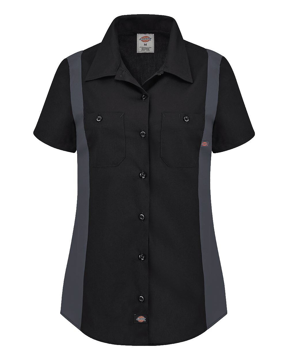 Dickies L24S - Women's Short Sleeve Industrial Colorblocked Shirt