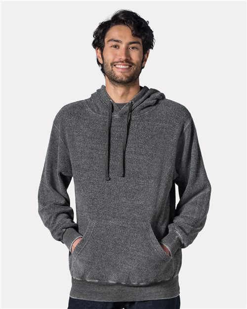 MV Sport 20196 - Sawyer Reverse Fleece Hooded Pullover