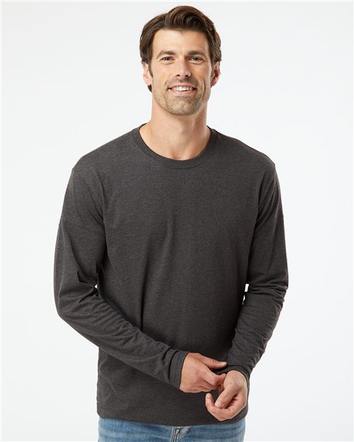 Kastlfel 2016 RecycledSoft™ Long Sleeve T-Shirt Model Shot
