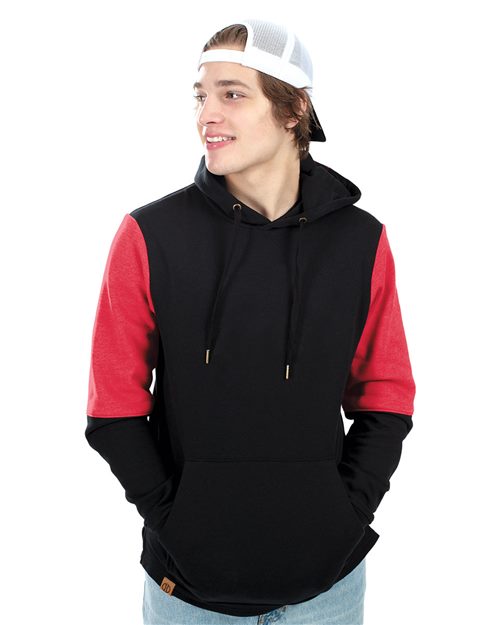 Holloway 222581 - Ivy League Team Fleece Colorblocked Hooded