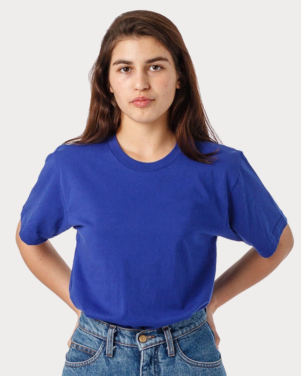 Los Angeles Apparel 20001 - USA-Made Fine Jersey T-Shirt