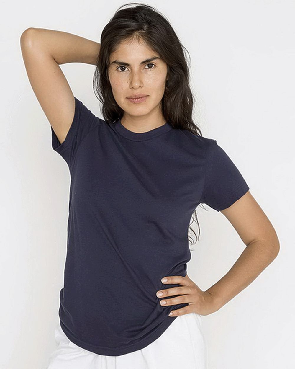 Los Angeles Apparel 21002C - USA-Made Women's Fine Jersey T-Shirt - Custom