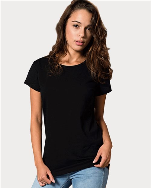 In Your Face A02 - Women's Crewneck Cap Sleeve T-shirt