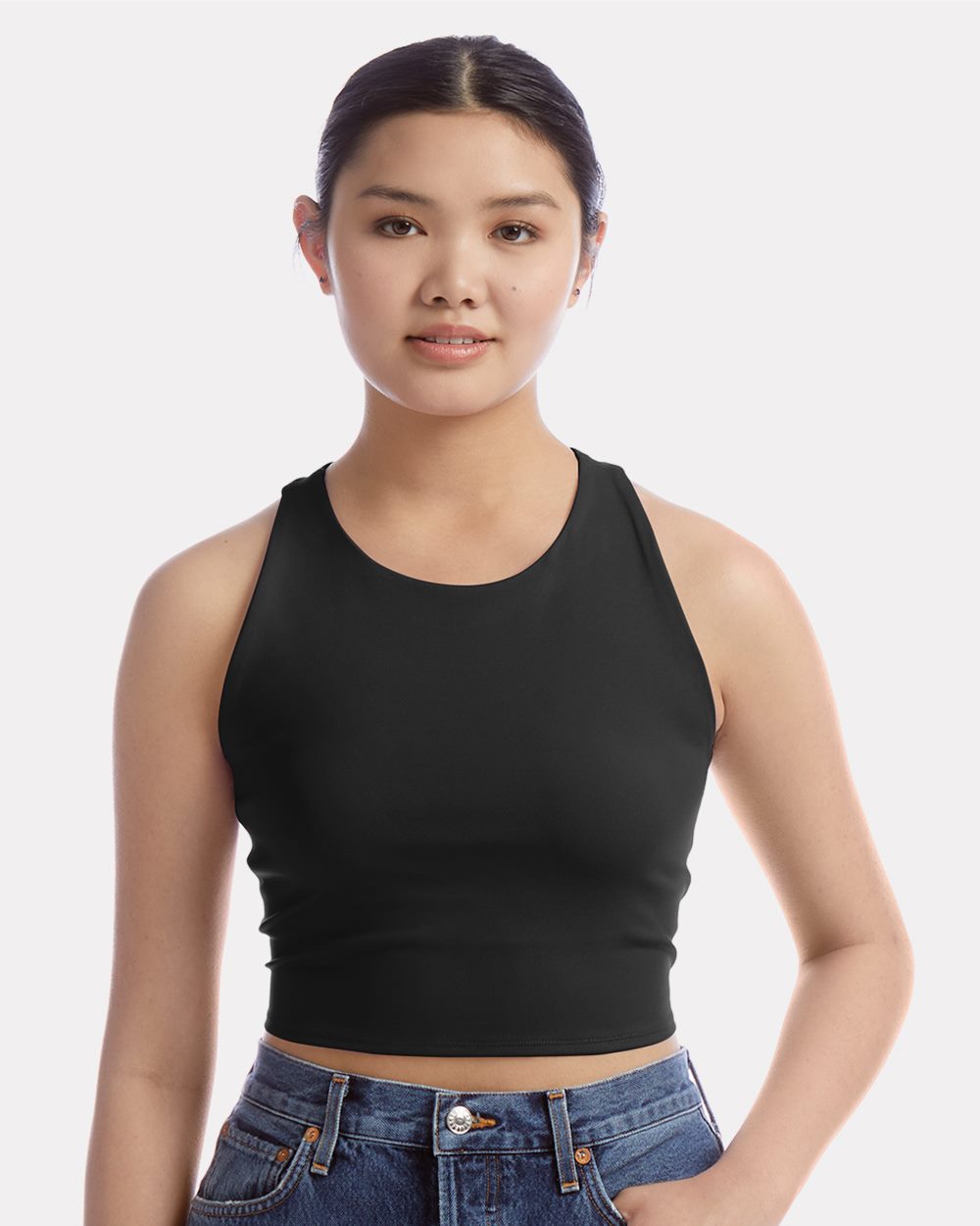 Womens cropped tank tops