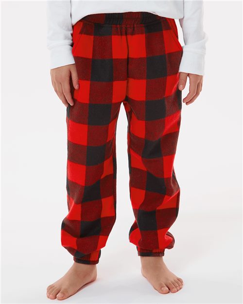 Burnside 4810 - Youth Flannel Joggers