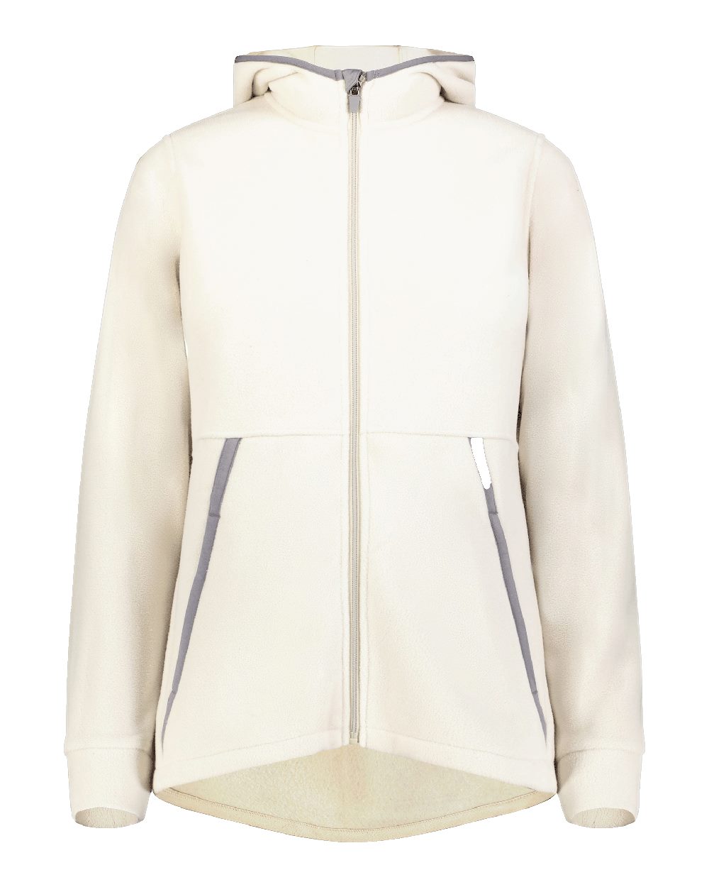 Augusta Sportswear 6860 Jacket Hooded Fleece Revive™ Women\'s Full-Zip - Eco Polar